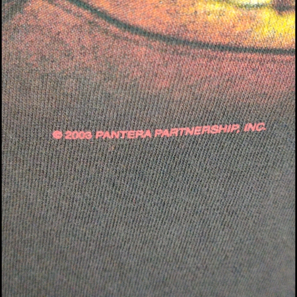 03 Pantera CFH band tee - Picture 3 of 4